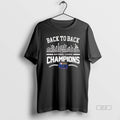Official Los Angeles Dodgers Back To Back National League Champions Skyline City