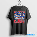Official Los Angeles Dodgers Baseball Back 2 Back Champions 2025 Caricature Tee Sweater