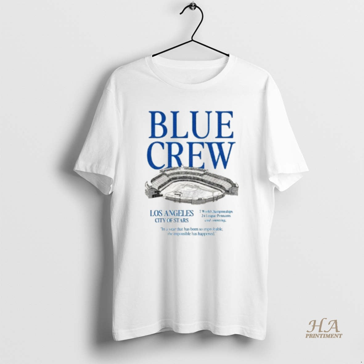 Official Los Angeles Dodgers Blue Crew La City Of Stars