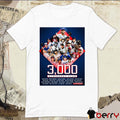 Los Angeles Dodgers Clayton Kershaw Is The 20th Member Of The 3,000-strikeout Club Poster t-shirt