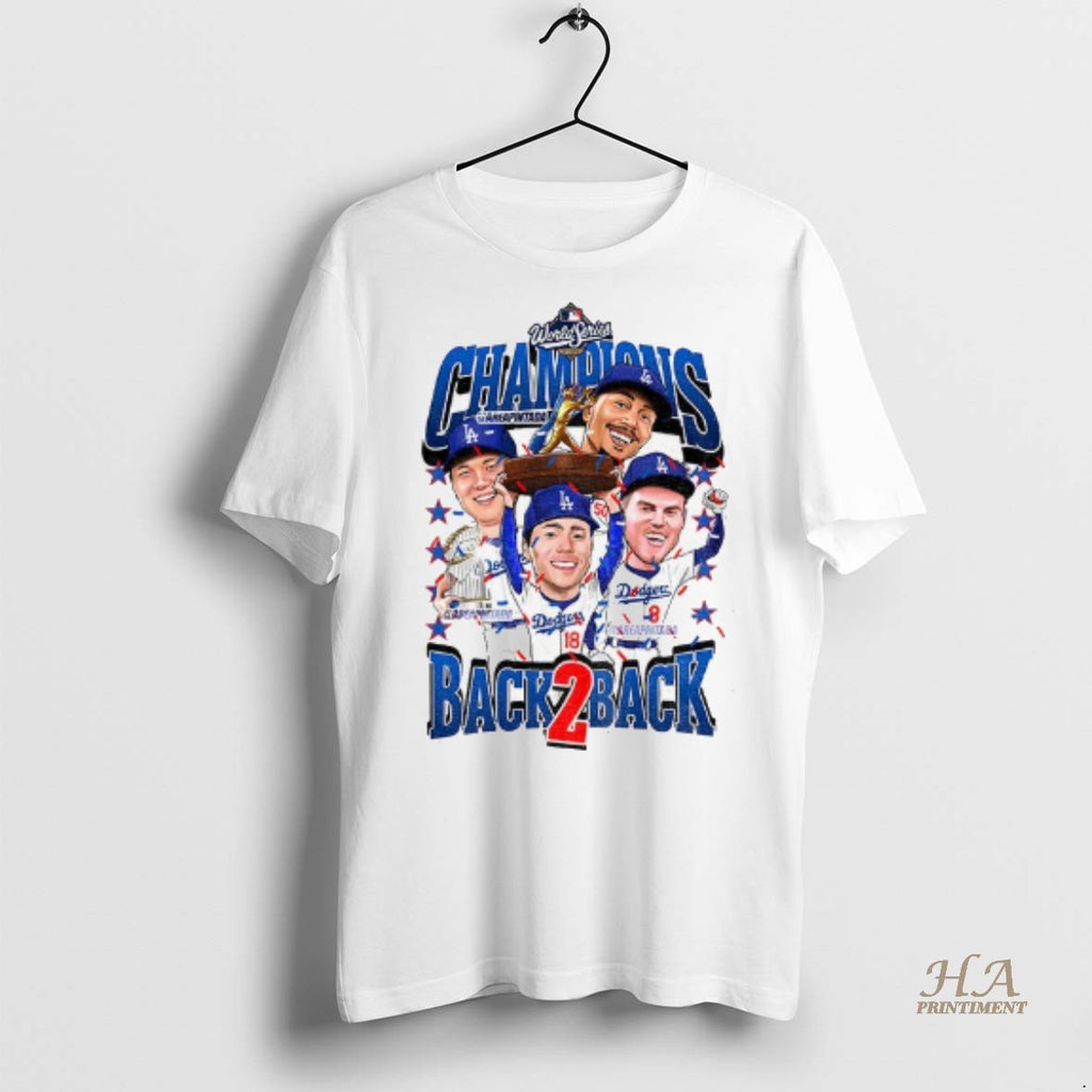 Official Los Angeles Dodgers Holding Trophy World Series Mlb Baseball 2025 Shirt