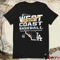 Los Angeles Dodgers MLB 2024 West Coast Baseball World Series Champions Shut Out t-shirt