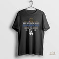 Official Los Angeles Dodgers Mlb Logo Baseball Back 2 Back World Series Champions 24 25