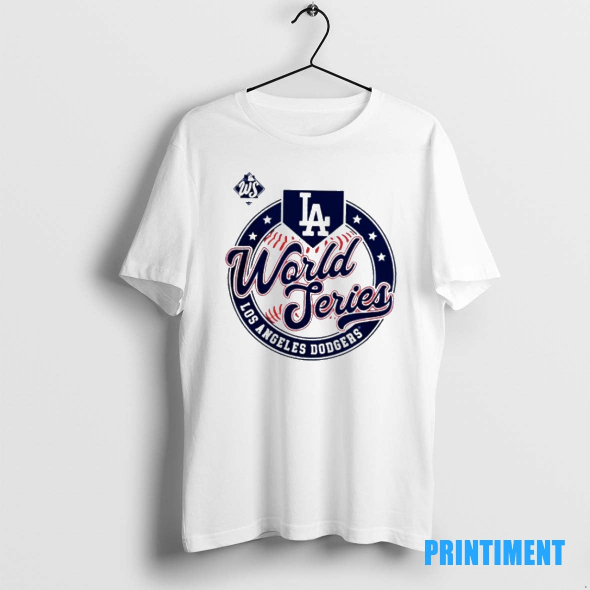 Official Los Angeles Dodgers Majestic Threads 2025 World Series Tee Sweater