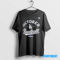 Official Los Angeles Dodgers October Baseball Nl Wild Card Winner Tee Sweater