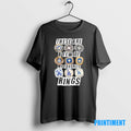 Official Los Angeles Dodgers These Are A Few Of My Favorite Rings Championship Tee Sweater