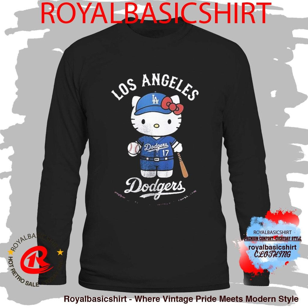 Los Angeles Dodgers x Hello Kitty Baseball Shirt