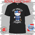 Los Angeles Dodgers x Hello Kitty Baseball Shirt