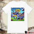 Los Angeles Rams Winner Seattle Seahawk Dinner Mascot Poster t-shirt
