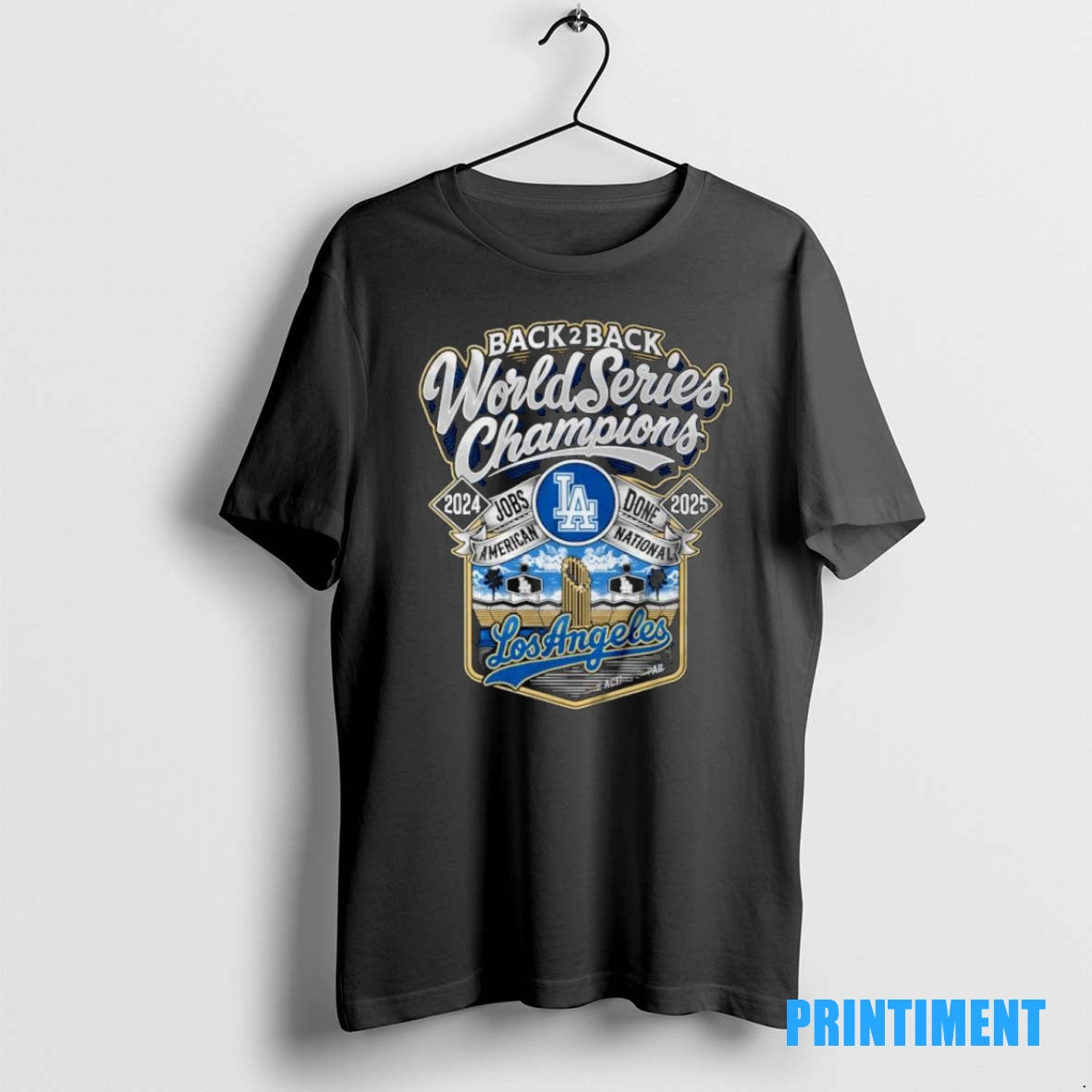 Official Los Angeles Baseball 2024 2025 Back 2 Back World Series Champs Ornaments Tee Sweater