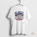 Official Los Angeles Baseball Back To Back World Champs 2025 Caricatures Signature