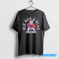 Official Louisiana Tech Bulldogs Football Ncaa Ole Red And Blue Tee Sweater
