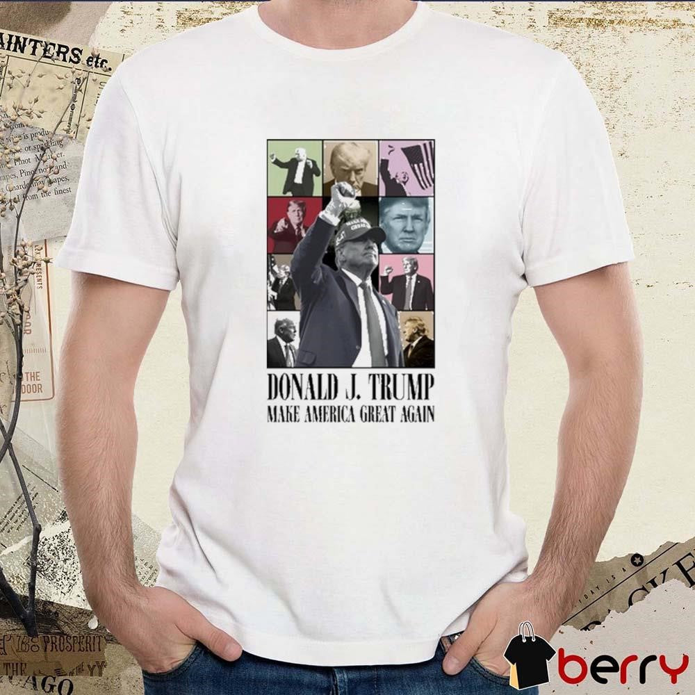 Lp Social Trump Era Donald J. Trump Make America Great Again t-shirt