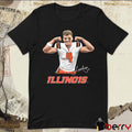 Luke Altmyer Illinois Fighting Illini Flex Signature t-shirt