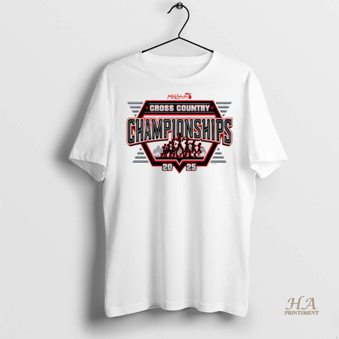 Official Mhsaa Cross Country Championships 2025 Logo Shirt