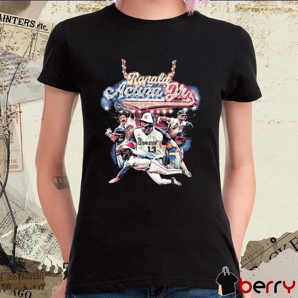 MLB Atlanta Braves He Is Back Ronald Acuña Jr. homers on the first pitch he sees t-shirt