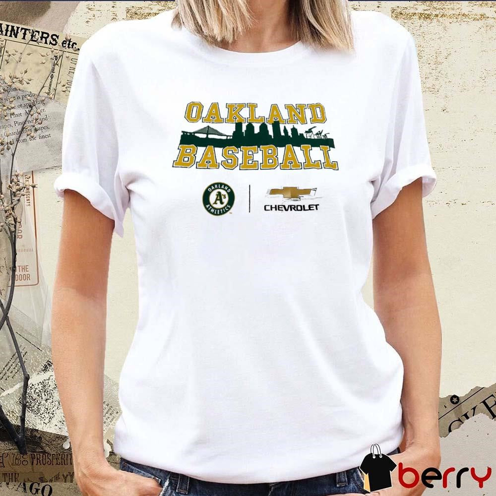 MLB Oakland Athletics A’s Baseball Chevrolet 2024 t-shirt
