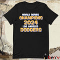 MLB World Series Champions 2024 Los Angeles Dodgers Congratulations t-shirt