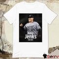 MLB are deeply saddened by the passing of former Major League pitcher Bobby Jenks 1981 – 2025 Poster t-shirt