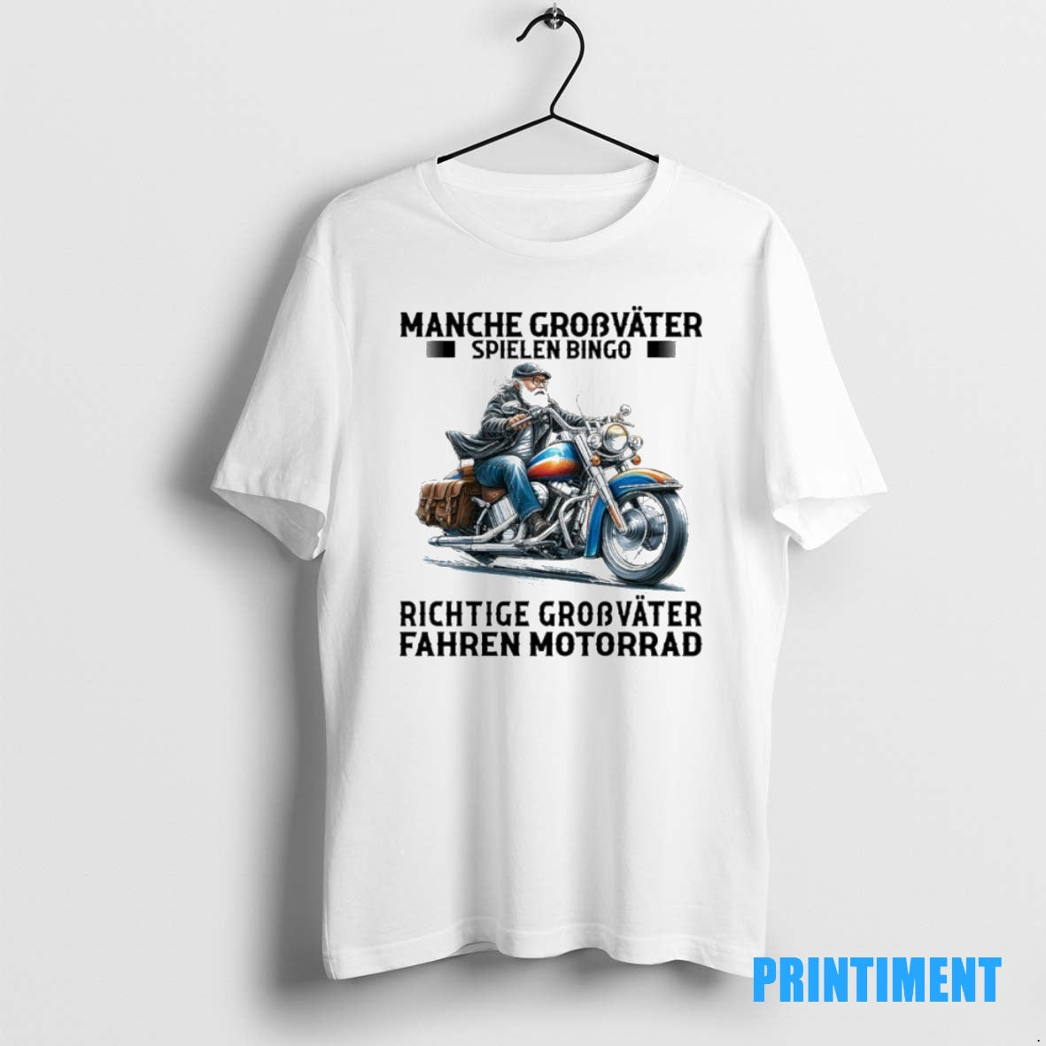 Official Manche Grosvater Spielen Bingo Richtige Grobvater Fahren Motorrad Tee Sweater