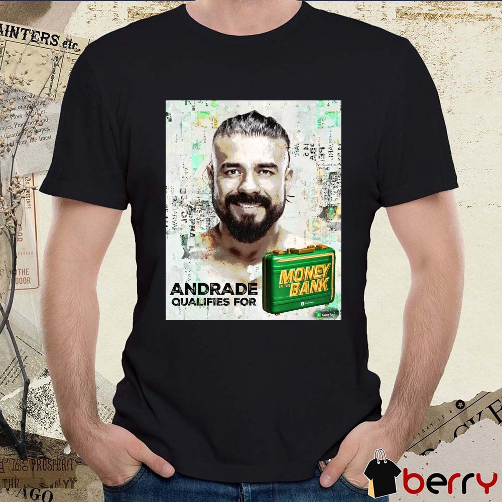 Manuel Alfonso Andrade Oropeza WWE Qualifies For Money In The Bank 2025 Poster t-shirt