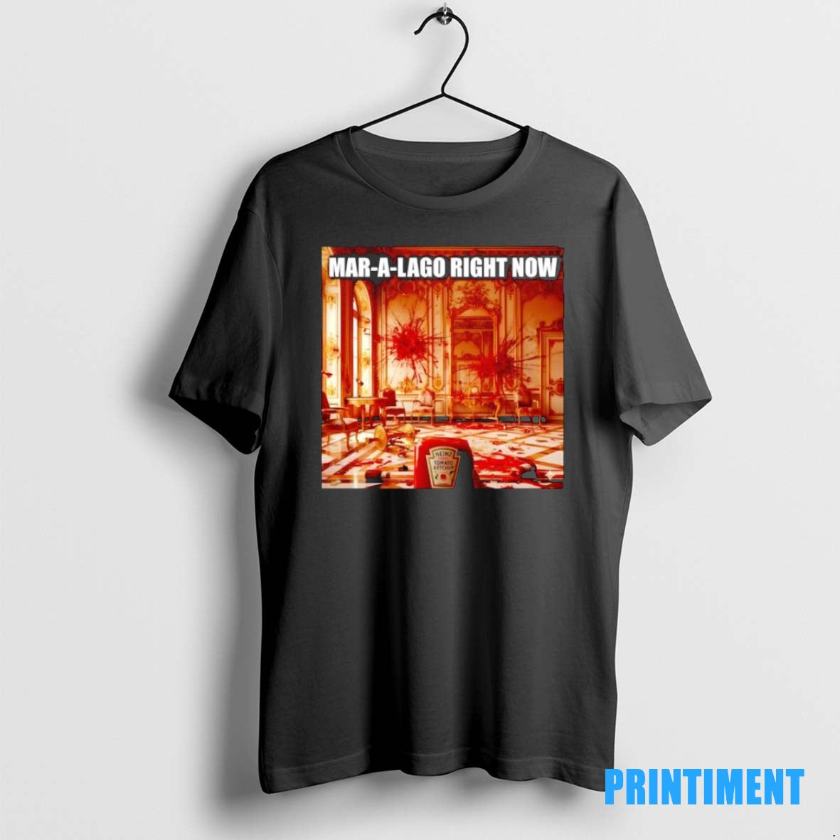 Official Mar A Lago Right Now Trump Ketchup Tee Sweater