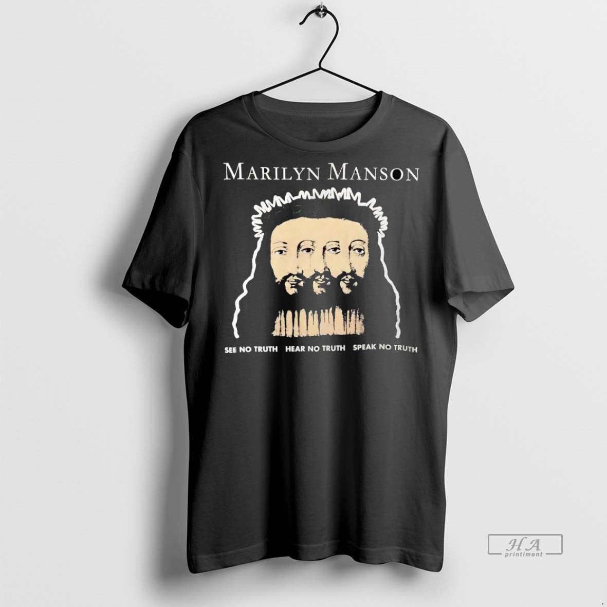 Official Marilyn Manson See No Truth Hear No Truth Shirt