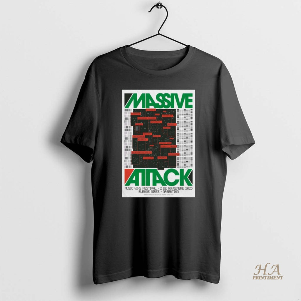 Official Massive Attack Music Wins Festival On November 2 2025 Buenos Aires Argentina