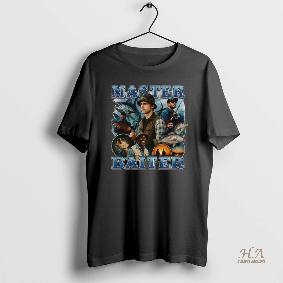 Official Master Baiter Fishing Graphic Vintage