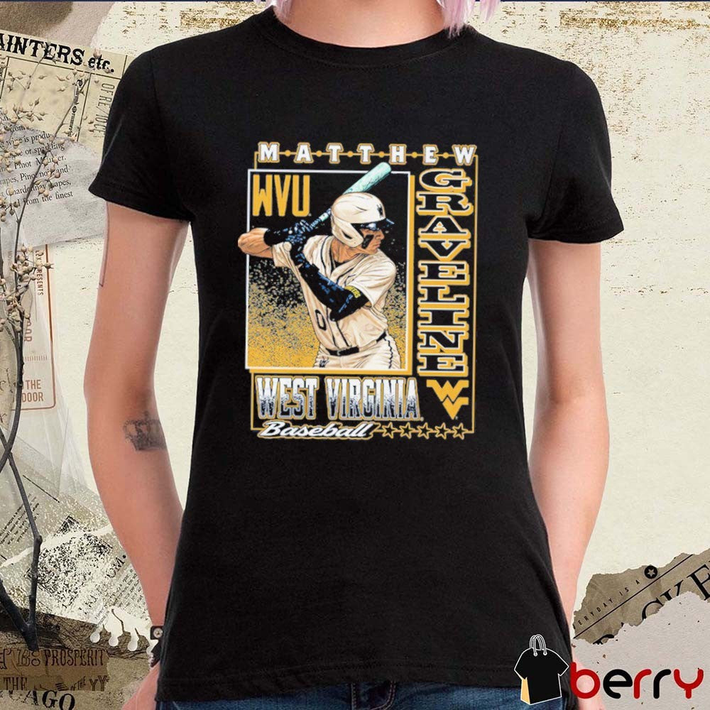 Matthew Graveline NCAA Baseball West Virginia Mountaineers Vintage 2026 t-shirt