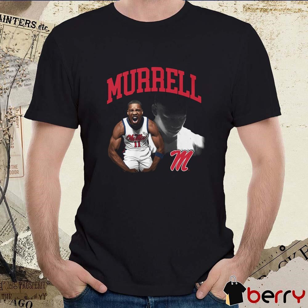 Matthew Murrell Portrait Ole Miss Rebels t-shirt