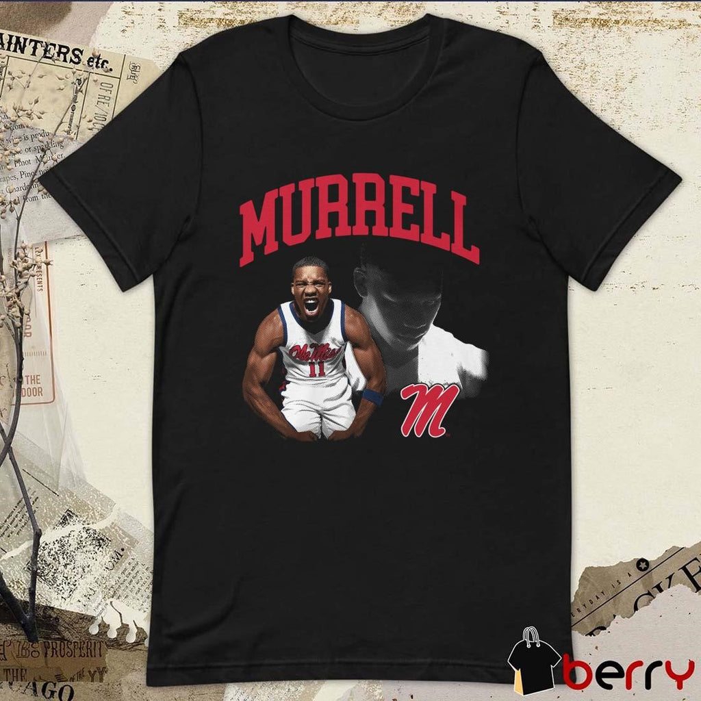 Matthew Murrell Portrait Ole Miss Rebels t-shirt