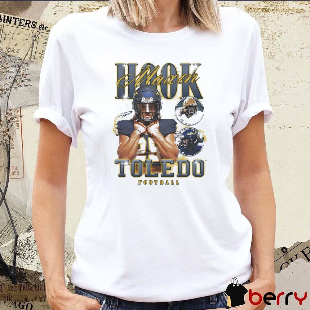 Maxen Hook Toledo Rockets Football Graphic t-shirt