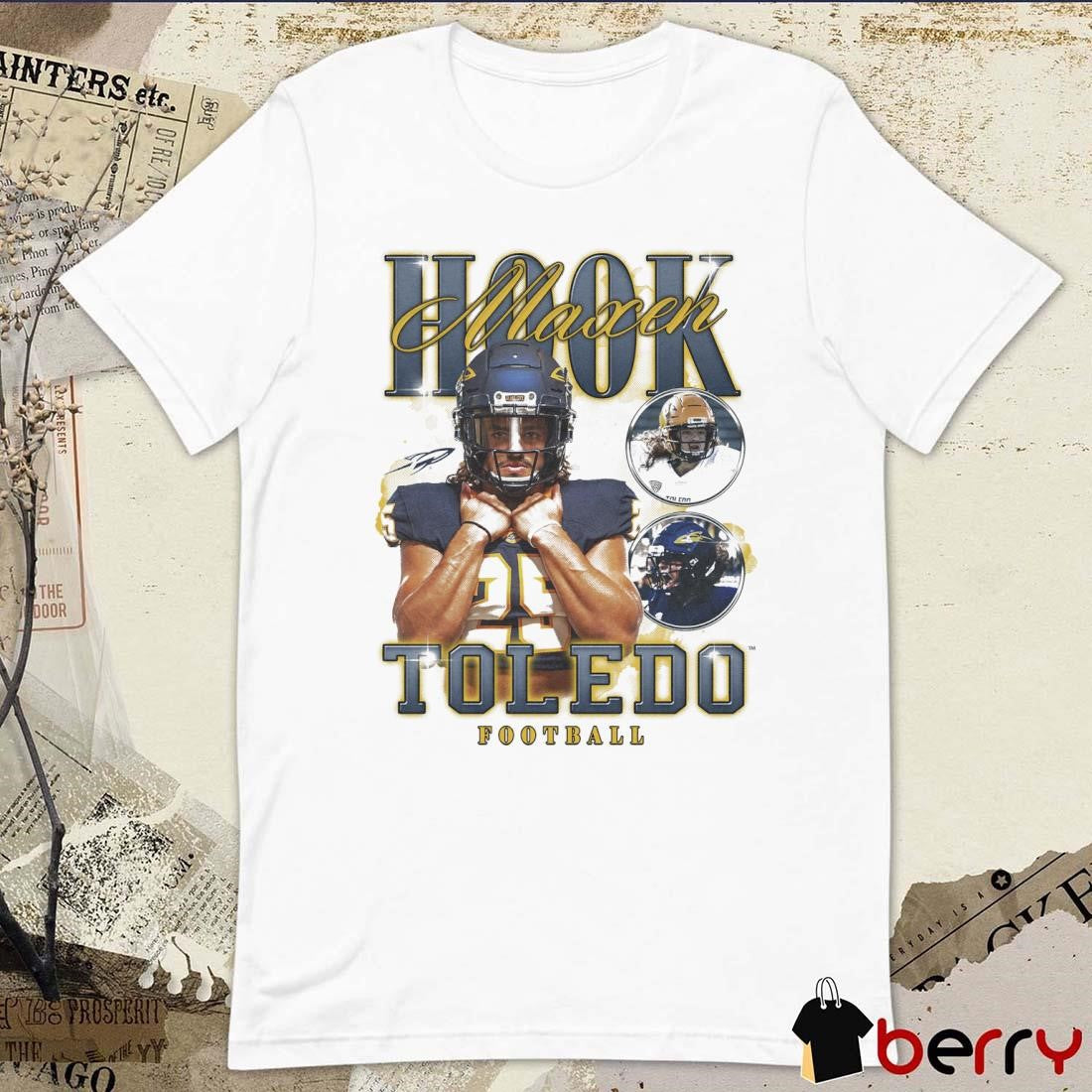 Maxen Hook Toledo Rockets Football Graphic t-shirt