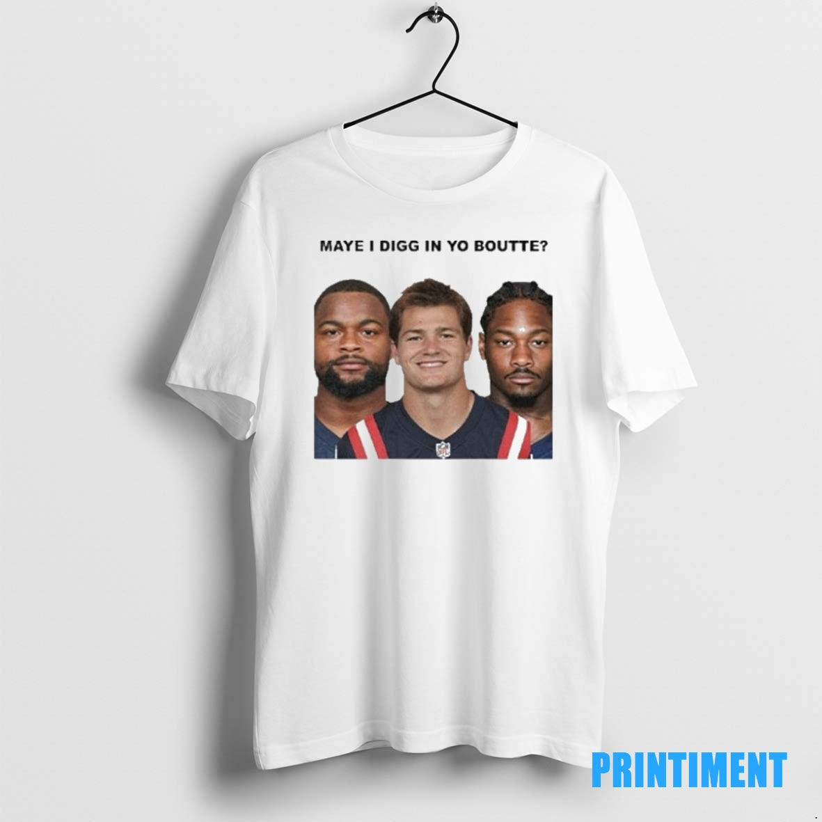Official Maye I Digg In Yo Boutte New England Football Tee Sweater