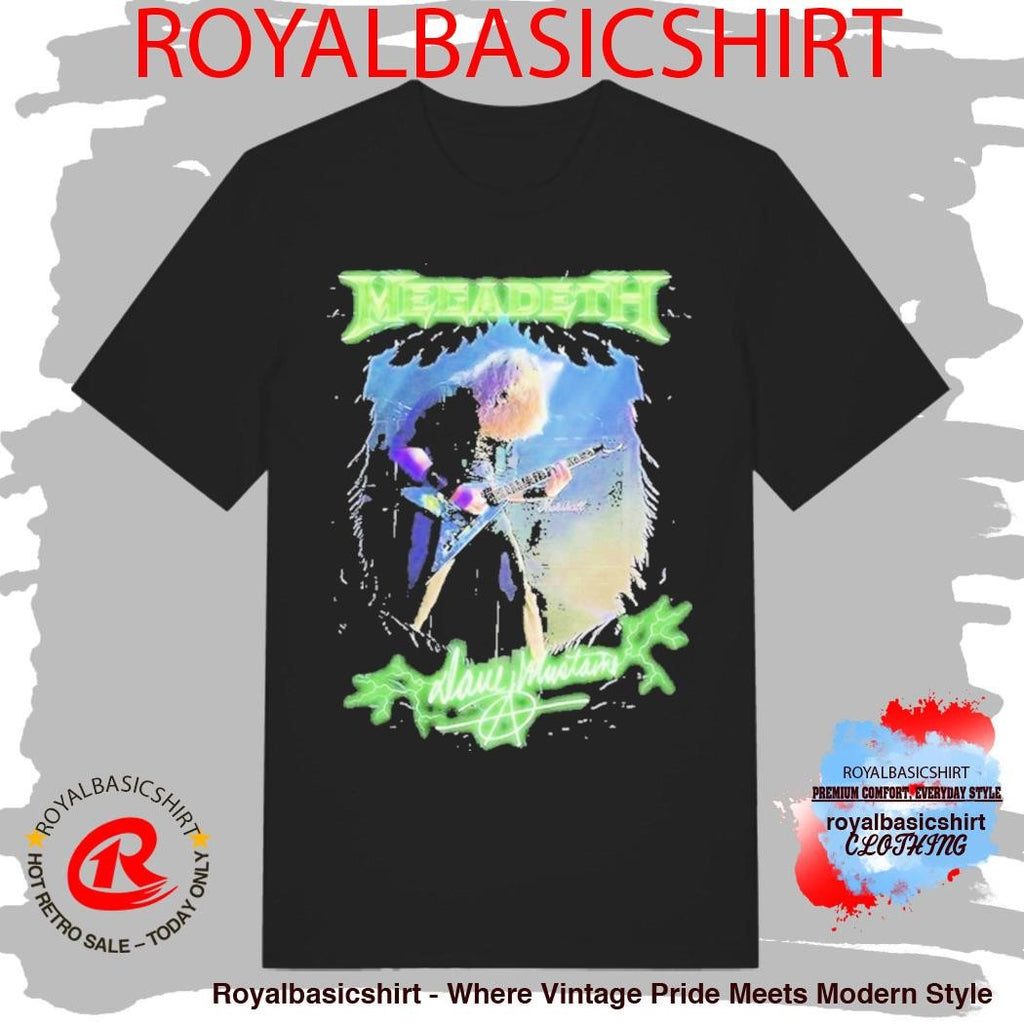 Megadeth Dave Mustaine Shirt