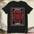 Metallica the Art Of Squindo 104 Seasons Of Metallica Art 2025 Red Edition Poster t-shirt