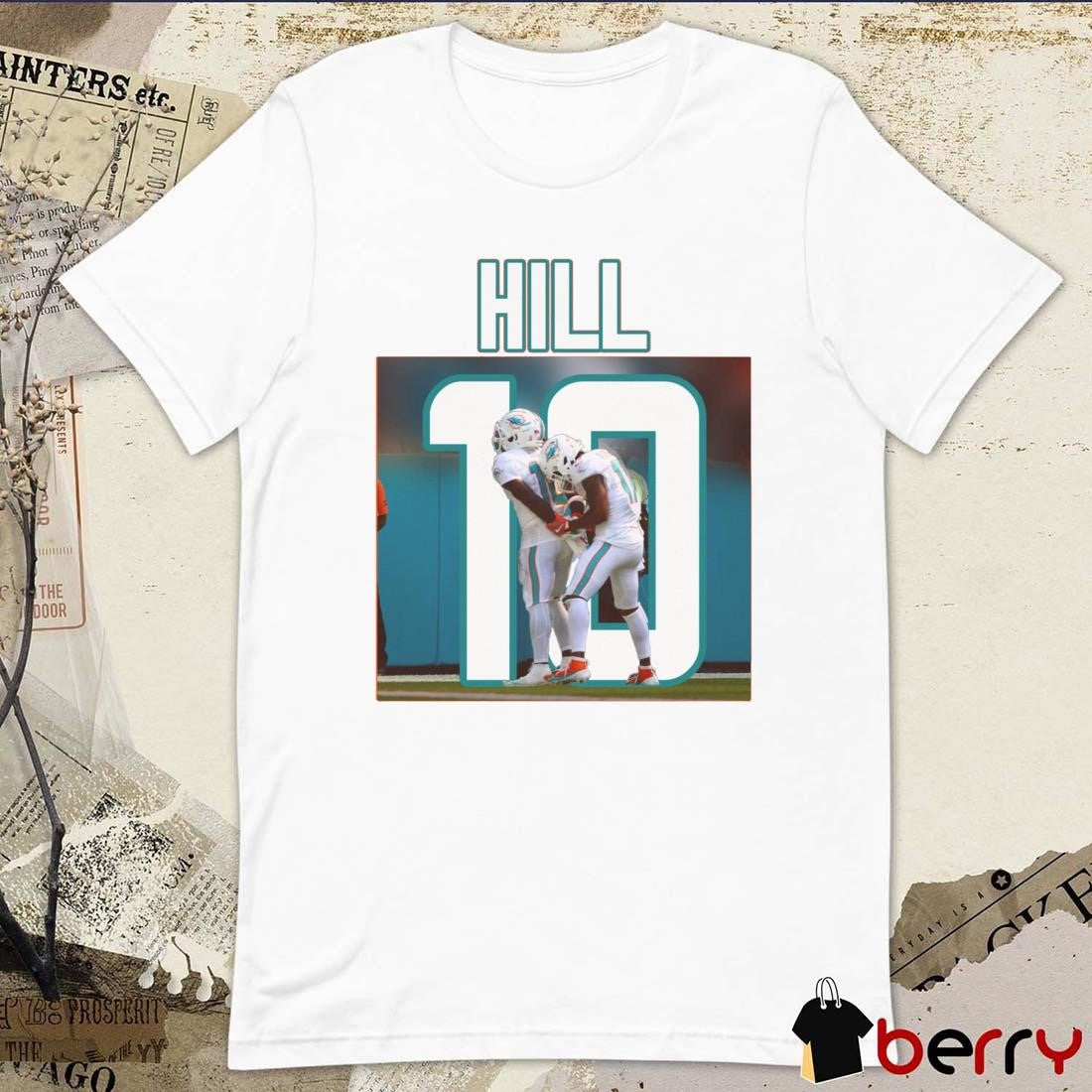 Miami Dolphins Tyreek Hill Celebrates His Touchdown By Pretending To Be Handcuffed By Team t-shirt