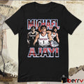 Michael Ajayi 90s Graphic Gonzaga Bulldogs t-shirt