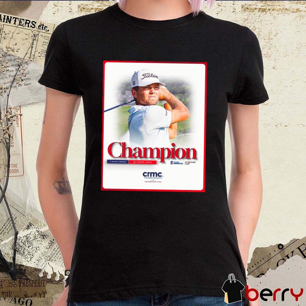 Michael Brennan Win CRMC Championship PGA Tour Americas 2025 Poster t-shirt