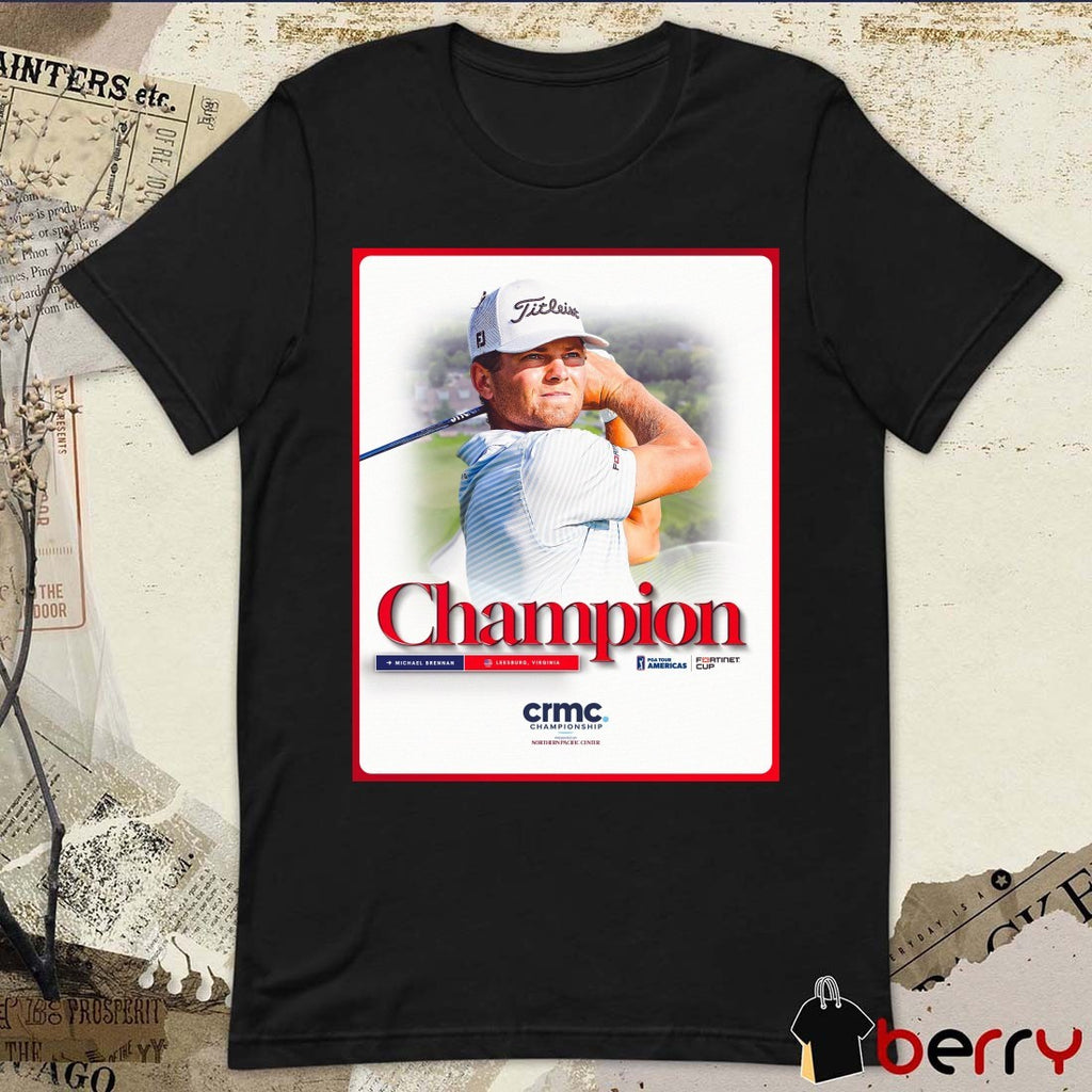 Michael Brennan Win CRMC Championship PGA Tour Americas 2025 Poster t-shirt