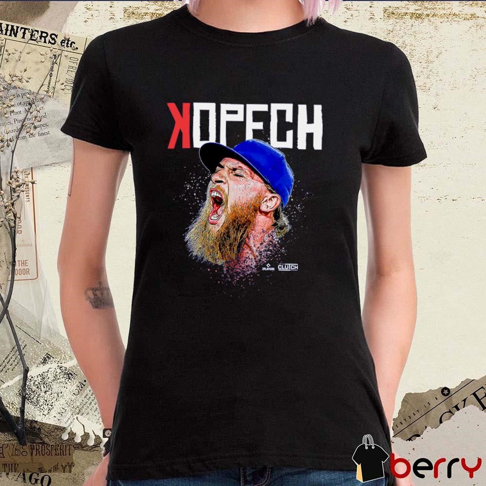 Michael Kopech Scream Los Angeles Dodgers MLB t-shirt