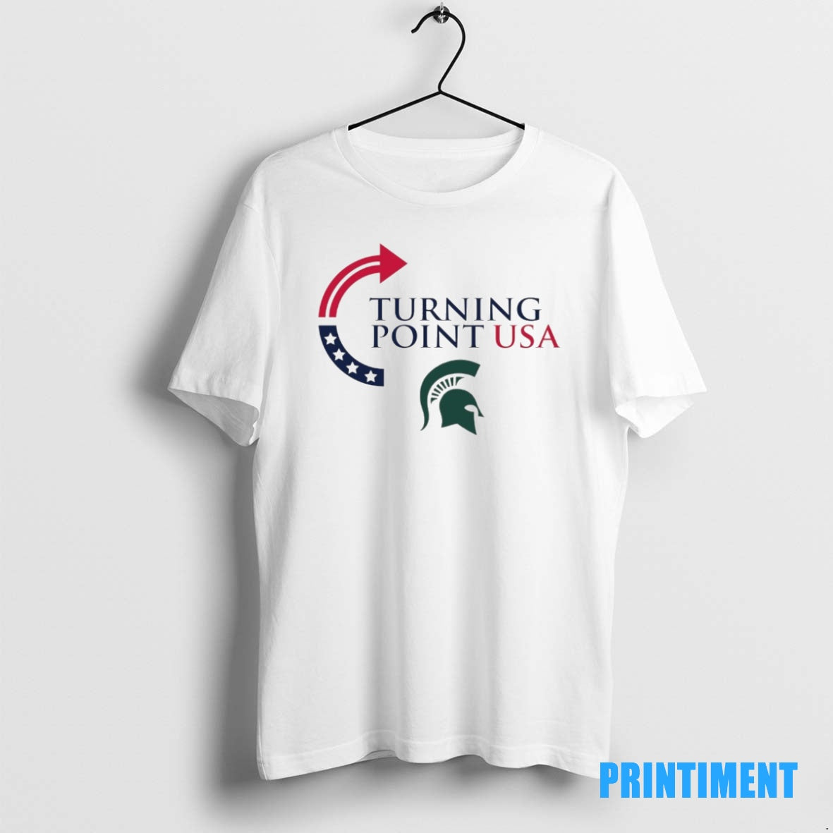 Official Michigan State Spartans Turning Point Usa Tee Sweater