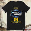 Michigan Wolverines 2026 NCAA Men’s March Madness Sweet 16 Elite 8 Champions Logo t-shirt