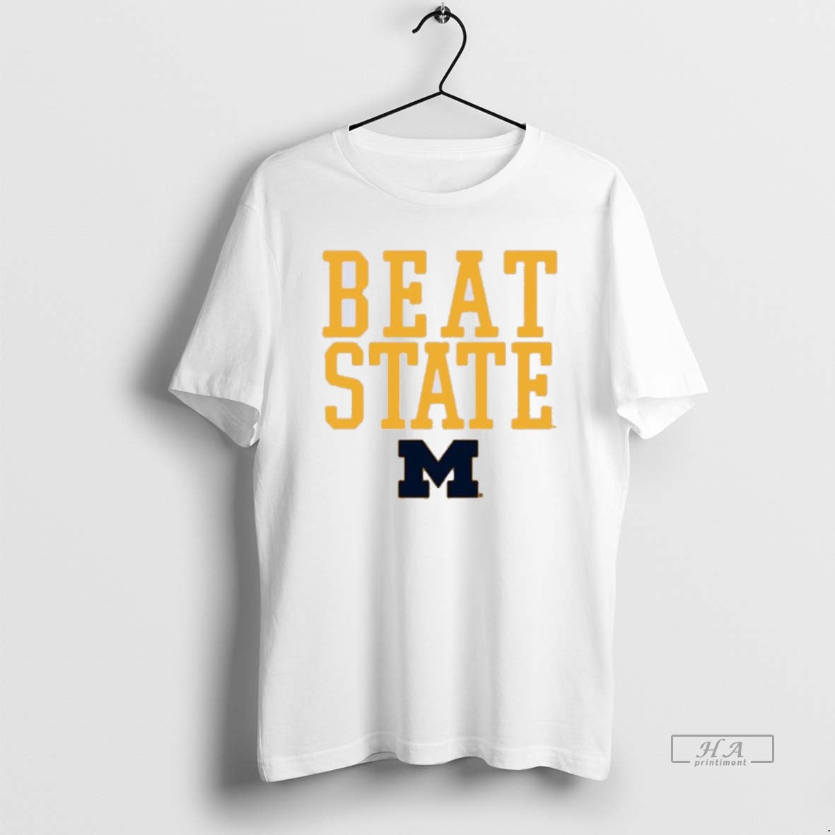 Official Michigan Wolverines Beat Michigan State Rivalry