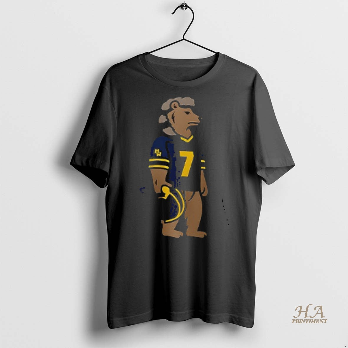 Official Michigan Wolverines X Morgan Wallen Bear Mascot Shirt