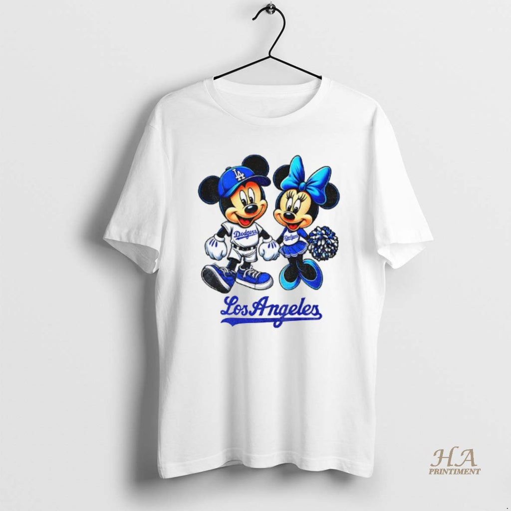 Official Mickeee And Minnieee Doyers Los Angeles Dodgers World Series Baseball