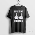 Official Middle Finger Heres My Digital Id