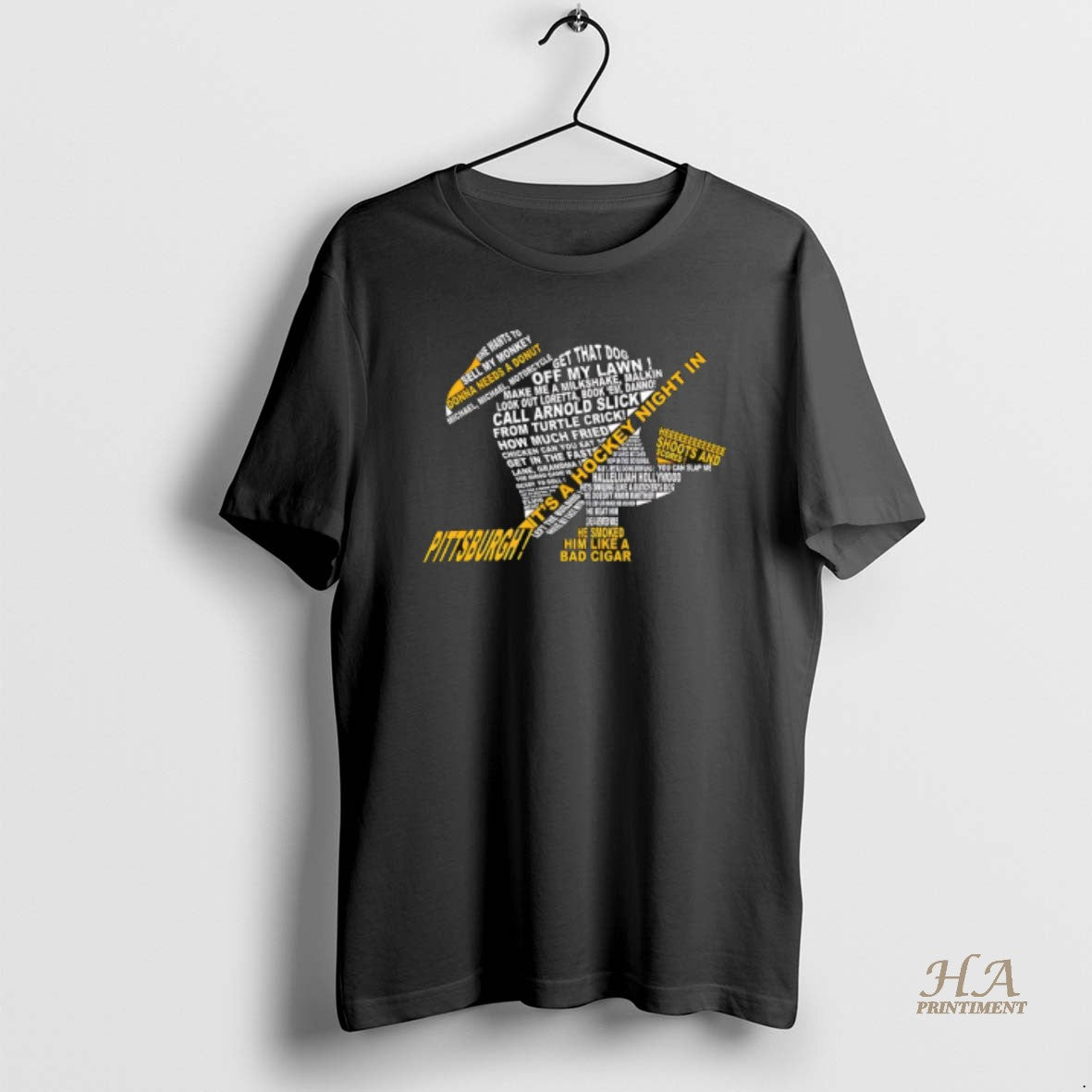 Official Mike Lange Penguins Its A Hockey Night In Get That Dog
