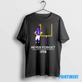 Official Minnesota Vikings Legend Gary Anderson Never Forget 1998 Tee Sweater